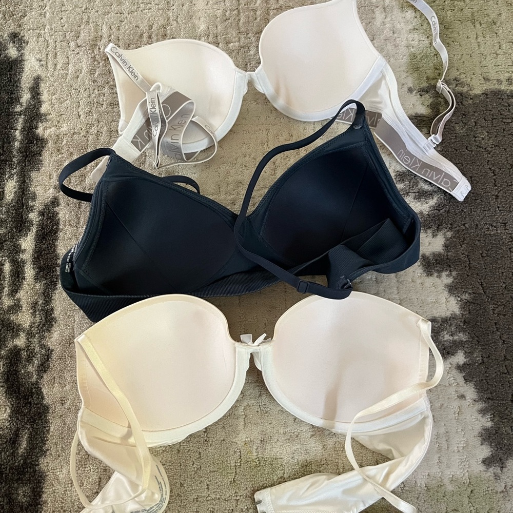 Bra lot- CK, Aerie 34C, Maidenform M